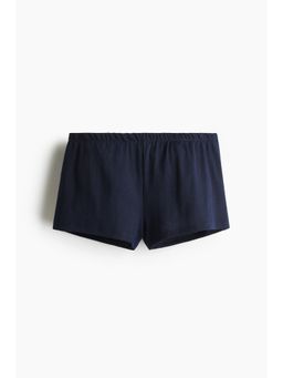 H&M - Women Blue Jersey Pull-On Shorts