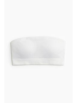 H&M - Women White Seamless Padded Bandeau Bra