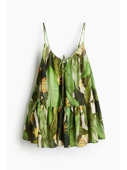H&M - Women Green A-Line Strappy Dress