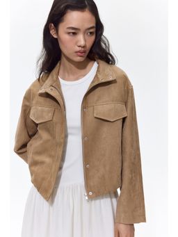 H&M - Women Beige Coated Jacket