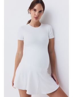 H&M - Women White Mama Tennis Skirt