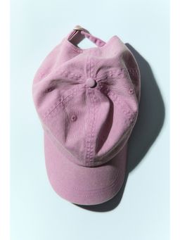 H&M - Women Purple Cotton Twill Cap
