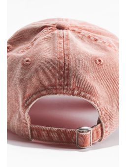H&M - Women Orange Cotton Twill Cap