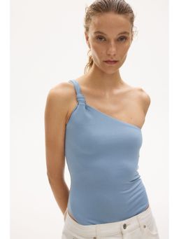 H&M - Women Blue One-Shoulder Thong Body