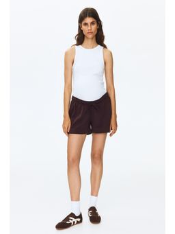 H&M - Women Brown Mama Sweatshorts