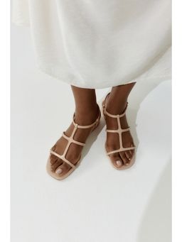 H&M - Women Beige Strappy Sandals
