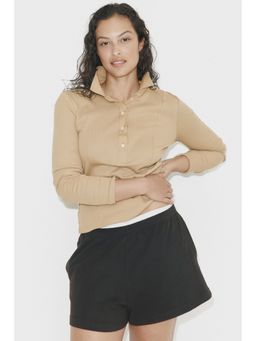H&M - Women Black Jersey Pull-On Shorts