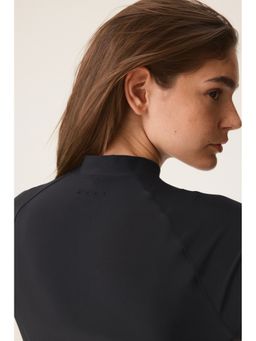 H&M - Women Black Uv-Protective Sports Swim Top