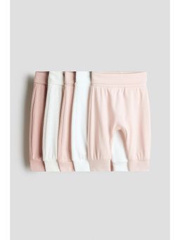 H&M - Boys 5-Pack Foldover-Waist Trousers