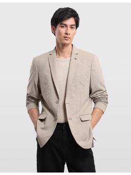 Arrow Newyork - Mens Zero Calorie Slim Fit Textured Blazer