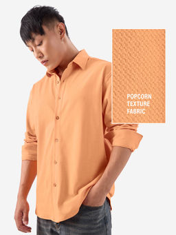 The Souled Store - Amber Men's Solid Shirt