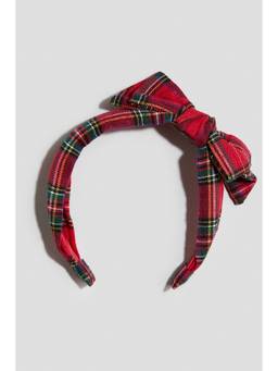 H&M - Girls Red Bow-Decorated Alice Band