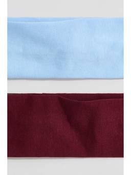 H&M - Girls Multi-Color 2-Pack Jersey Headbands