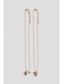 H&M - Girls Gold 2-Pack Friendship Necklaces