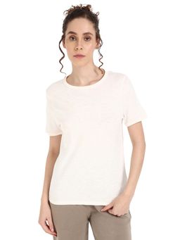 Tommy Hilfiger - Women White Half Sleeves T-Shirt