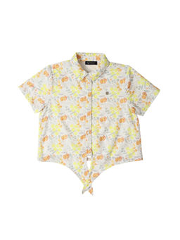 Allen Solly - Girls Multi-Color Print Casual Shirt