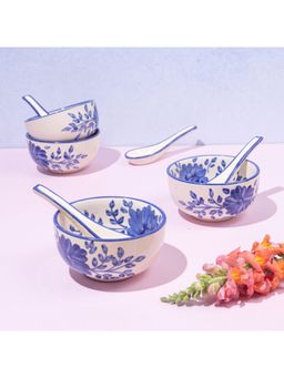 Amalfiee Ceramics - Handmade 4" Sanaah Soup Bowl (Pack of 4)