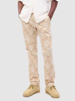 GAP - Men Mid-Rise Floral Print Casual Trouser