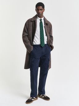 GANT - Men Blue Regular Cotton Twill Cargo Pant