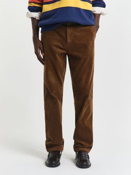 GANT - Men Brown Regular Cord Pant