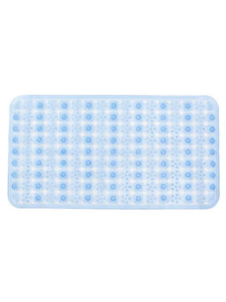 Kuber Industries - Bathroom Mat, Anti Slip Mat for Bathroom Floor, Blue