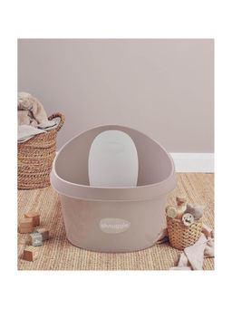 Shnuggle - Grey Solid Baby Bath Tub (6-12 Months)