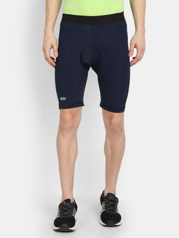 Dida - Men Navy Blue Trendy Durable Regular Athletic Cycling Shorts