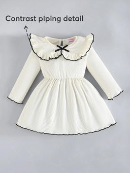 Hopscotch - Bow Applique Dress