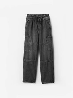 GAP - Boys' Mid Rise Cargo Jeans