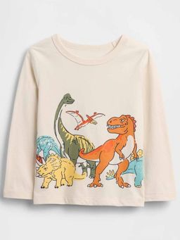 GAP - Boys' Cartoon Printed Full Sleeve T-Shirt