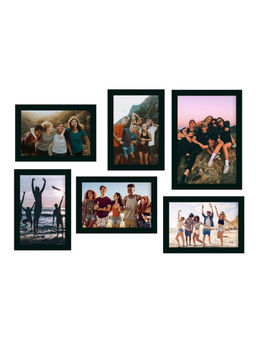eCraftIndia - Memory Wall Collage Photo Frame - Set of 6 Photo Frames