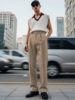 Bewakoof - Men's Brown Gurkha Pants