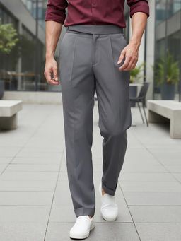 Bewakoof - Men's Grey Gurkha Pants