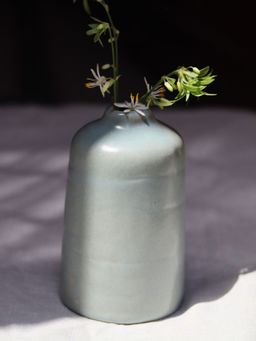 WEAVING HOMES - Grey Bud Vase for Home Decor