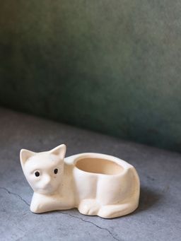 WEAVING HOMES - Cat Succulent Planter Indoor Planter