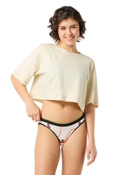 Bummer - Womens Printed Micro Modal Bikinis Panties Ultra Soft Underwear