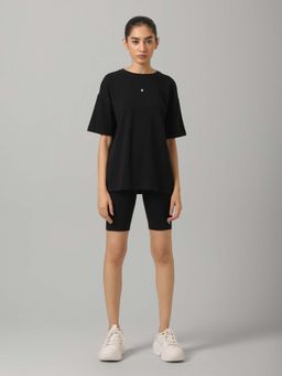 NeceSera - AirSupima Black Oversized T Shirt