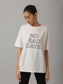 NeceSera - AirSupima Off-White Oversized T Shirt