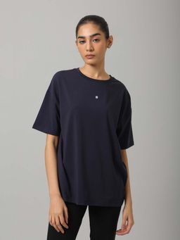 NeceSera - AirSupima Deep Blue Oversized T Shirt
