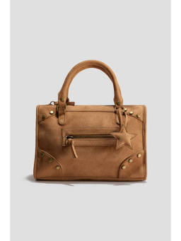 H&M - Girls Beige Charm-Detail Handbag