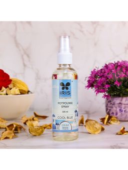 Iris - Home fragrances Refresher Oil Spray Potpourri- Fragrance Cool Blue- 100Ml