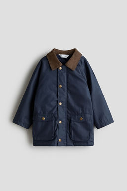 H&M - Boys Blue Waxed Cotton Coat