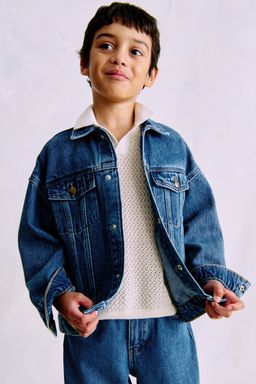 H&M - Boys Blue Oversized Denim Jacket