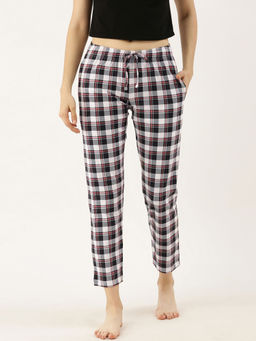 3PIN - All Over Check Print Lounge Pant