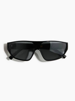 H&M - Women Black Polarised Visor Sunglasses