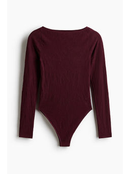 H&M - Women Red Seamless lace bodysuit