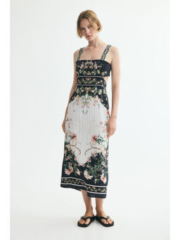 H&M - Women White Tie-detail cut-out dress