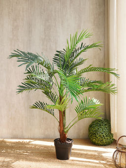 Pure Home + Living - Green Faux Mini Palm Potted Plant