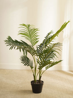 Pure Home + Living - Green Faux Areca Palm Potted Plant