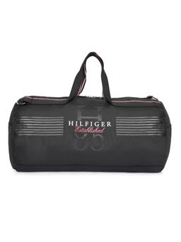 Tommy Hilfiger - Boone Duffel Gym Bag - Black with Detachable Strap